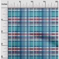 thumbnail image 1 of oneOone Polyester Lycra Fabric Madras Check Printed Craft Fabric BTY 56 Inch Wide, 1 of 3