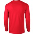 thumbnail image 2 of Gildan Mens Plain Crew Neck Ultra Cotton Long Sleeve T-Shirt, 2 of 5