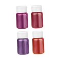 thumbnail image 1 of 4 Pieces Pearlescent Mica Powder Colorant Powder Shimmer Glitter Powder for Bath Style B, 1 of 8