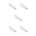 thumbnail image 2 of Decodeary Alimentaire Pinces Partie en Acier Inoxydable Servant des Clips de Cuisine Buffet Domestique Réutilisables en Plein Air Restaurant Tong Type 4 5Set, 2 of 6