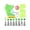 Green, variant on Kitchen Baking Tools Cake Cream Decoration Tools Set