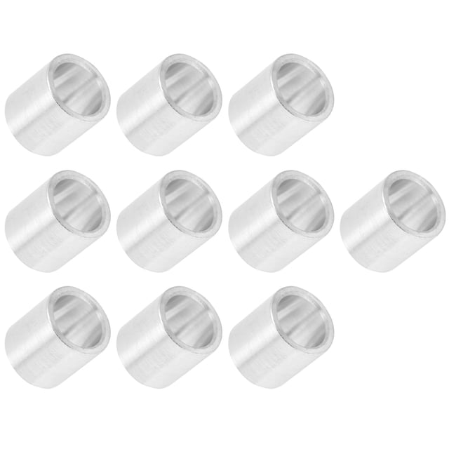 Joint Diamètre Extérieur, 10 Pcs/ensemble Entretoise en Alliage d'Aluminium Ronde Entretoise en Aluminium Installation Facile