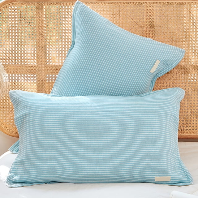 Housse de Coussin Imperméable à L'Huile avec Sangles - Taie D'Oreiller Antidérapante, Maintien Parfait pour Tous les Oreillers,, Vert, JKODE
