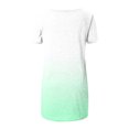thumbnail image 5 of Tuniques d'Été pour Femmes à Col Rond, Manches Courtes, Coupe Ample, T-Shirts Confortables pour Femmes, Décontractés, Confortables et Fluides, Chemisiers pour Dames, 5 of 5