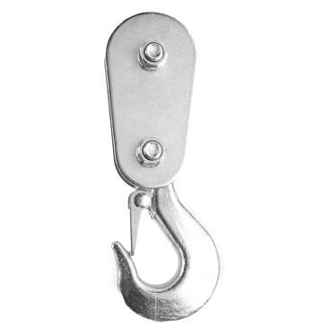 Peahefy Lifting Pulley Block Hoist Block 2 Ton Snatch Block Wire Rope Lifting Pulley With Hook For UTV ATV Quad Bike Motocross Hoist