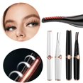 thumbnail image 2 of Stainless Steel Eyelash Curler, Eyelash Curler For Instant Glam Heated Eyelash Curler For Quick Heating Curling Finalize Eyelash Natural Curling Long Lasting For Women Makeup Tools, 2 of 9