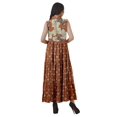 thumbnail image 4 of Moomaya Robe d'Été Sans Manches Chemise à Boutons Tenues Décontractées Femmes Grande Taille, 4 of 4