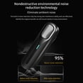 thumbnail image 2 of Tignapoo Microphone Cravate Sans Fil Compact 2,4 g avec Portée de 30 à 50 m pour Diffusion en Continu sur Mobile, Cours en Ligne et Entrevues en Plein Air, avec Port USB‐C et Étui de Chargement avec Batterie Intégrée, 2 of 6