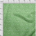 thumbnail image 3 of oneOone Polyester Spandex Green Fabric Asian Japanese Wave Craft Projects Decor Fabric Printed By The Yard 56 Inch Wide, 3 of 4