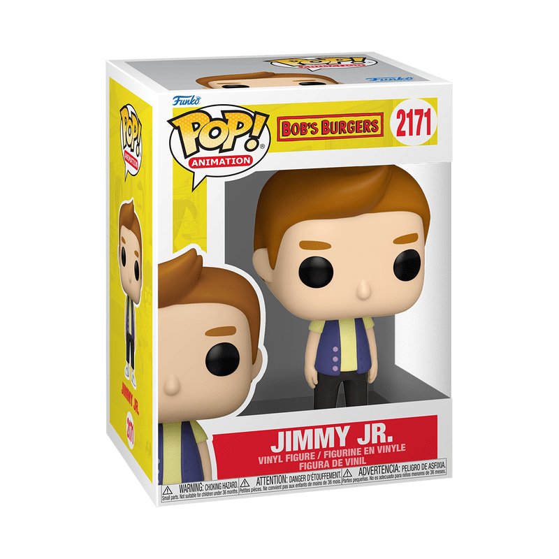 Funko Pop! Animation: Bob's Burgers - Jimmy Jr. figurine en vinyle