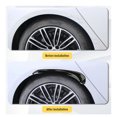 thumbnail image 4 of Glossy Black Car Wheel Arch Trim, Universal Fit For Most Cars, Enhance Vehicle Appearance, Keep Car Clean, Wheel Protection, 4 of 8