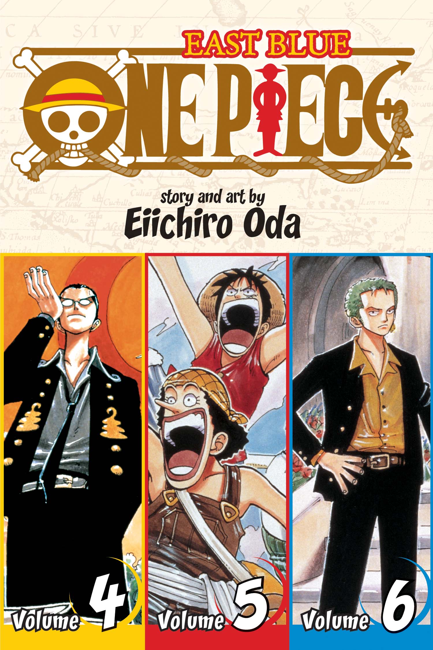 One Piece (Omnibus Edition), Vol. 2 : Comprend. 4, 5 & 6 (Tome 2)