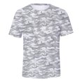 thumbnail image 1 of Camo Printed Peripheral Printed Men'S Short Sleeve Men Men T Shirts L, 1 of 2
