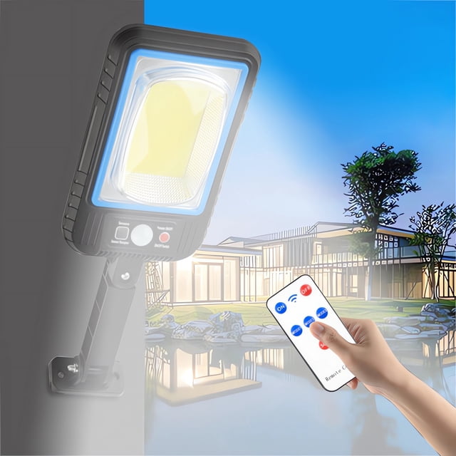 LSLJS Outdoor Water Proof Wall Light Villa Garden Light LED COB Garden Light Solar Human Body Sensor Garage Street Light, Solar Wall Light