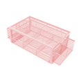 thumbnail image 2 of Bunblic Monitor Stand Riser with Drawer and Pen Holder Notebook Support Laptop Holder Portable Desk Organizer for PC Desk Accessories Pink, 2 of 8