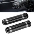 thumbnail image 4 of Motorcycle Handlebar Grip, Carbon Fiber Waterproof Handlebar Grip End  For Autocycle ,Red,Gold,Silver,Blue, 4 of 8