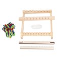 thumbnail image 1 of Kids Weaving Loom, Glossy Frame Kids Weaving Kit High   For DIY, 1 of 8