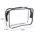 thumbnail image 2 of Clear Toiletry Bag Waterproof Portable Makeup Pouch Cosmetic Bag for Women, 2 of 10