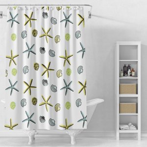 LQFMEHOT Shower Curtain Liner 5G Shower Liners with 12 Rustproof Metal Grommets and Weighted Magnets Waterproof Duty Shower Curtains for Shower Bathroom 72 x 72