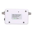 thumbnail image 3 of Graflsoa Détecteur de Signal Satellite Portable SF-007W avec Boussole, Antenne TV DVB-T/T2, Sans Batterie Incluse, Blanc, 3 of 6