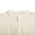 thumbnail image 4 of Chemise Homme Col Montant Manches Longues Chemises Hommes, 4 of 6