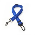 thumbnail image 1 of Laisse pour Chien Ceinture de Sécurité Harnais Fabrication Durable Élastique Réfléchissant Cordon Crochet Extensible Boucle Durable Pratique Résilience Haute Résistance Bleu Foncé, 1 of 9