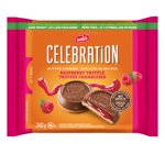 Celebration Raspberry Lait enrobé de chocolat