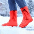 thumbnail image 3 of Équipement de Camping et de Randonnée Couvre-Chaussures de Pluie en Silicone pour Chaussures Surchaussures Réutilisables pour Temps Humide Boueux et Aventures en Plein Air, 3 of 5