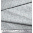 thumbnail image 2 of Soimoi Poly Georgette Fabric Floral Shirting Print Sewing Fabric Yard 52 Inch Wide, 2 of 3