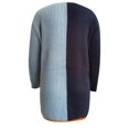thumbnail image 5 of CEHVOM Automne et Hiver Femmes Décontracté Patchwork Manches Longues Col Rond Robe Chandail, 5 of 5