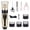 Black#2, variant on Pet Dog Grooming Clippers, Rechargeable Low Noise Pet Clippers, Dog Hair Grooming Kit Dog Shaver With 8 Comb, Quiet Shears For All 8ml