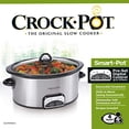 thumbnail image 3 of Crock-Pot 4-Quart Smart-Pot Programmable Slow Cooker, Silver, 3 of 5
