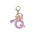 thumbnail image 2 of lionlar Resin Keychain Ornaments Girls English Alphabet Keyring Keychain Q Q, 2 of 9