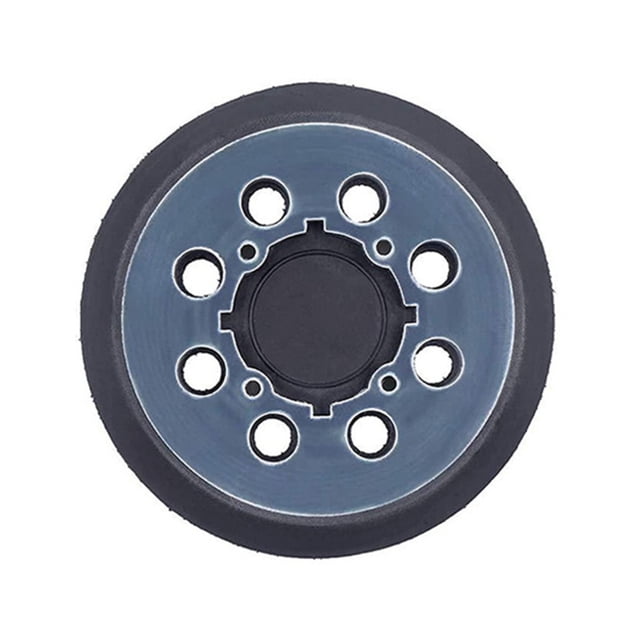 Orbital Sander Coussinet de Remplacement pour Dewalt DWE64233 N329079, Doté d'Un Diamètre de 5 Pouces avec Conception à 8 Trous pour une Collecte de Poussière Efficace. Fabriqué à Partir de Plastique et de Caoutchouc Durables, Il Offre un Amortissement des Vibrations et Empêche d'Endommager les Porte-Disques. Compatible avec les Ponceuses Orbital Dewalt et Comprend 4 Trous de Vis de Montage pour une installation Facile. Vis Non Incluses.