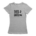 thumbnail image 1 of Tats And Cats Women's T-shirt, 1 of 1