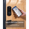 thumbnail image 3 of DESLOC B200 WiFi Smart Door Lock, Fingerprint Keyless Entry Door Lock, App Remote Control, Smart Locks for Front Door, Deadbolt Smart Lock, Auto Lock, 3 of 11