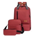 thumbnail image 2 of EGNMCR Closet Organizers and Storage, Backpack Three Piece Set, Large Student Backpack, Suitable For School And Outdoor Travel, Computer Bag For Men And Women With Large Capacity backpack backpack, 2 of 2