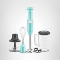 thumbnail image 2 of KitchenAid Mélangeur à Main Filaire à Vitesse Variable avec Accessoires, Aqua Sky, KHBV83AQ, 2 of 5