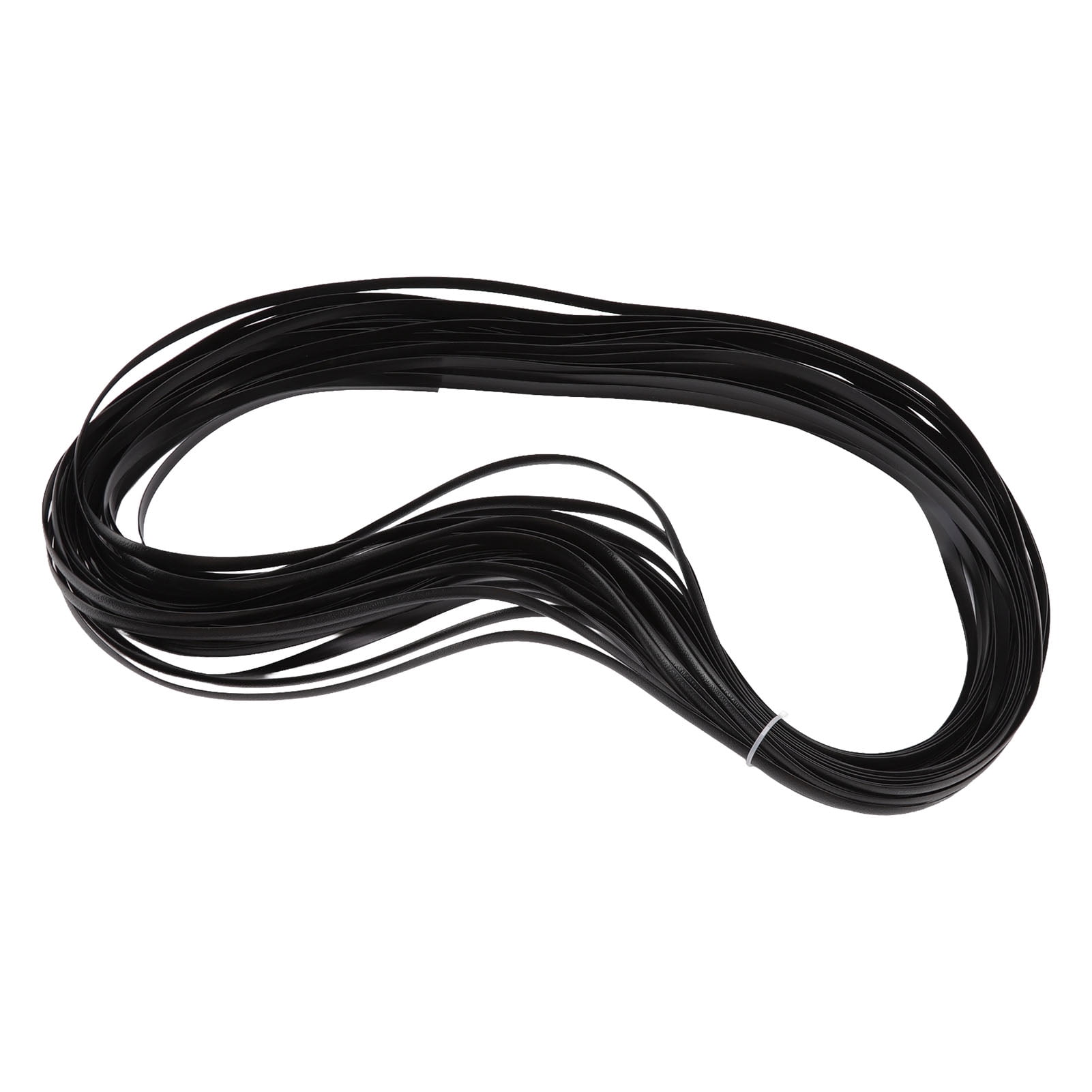 Wicker Repair Kit Plastic Patio Chair Table Sofa Synthetic Rattan Material for Furniture Black