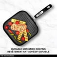 thumbnail image 2 of Starfrit The Rock 25cm (10") Non-Stick Grill Pan, Durable Forged Aluminium, Oven Safe, PFOA Free, Easy to Clean, Black, 2 of 8