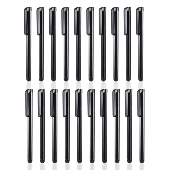 ZheElen 20 Pcs/40 Pcs Stylet Capacitif Résistant à l'Usure Stylets pour Écran Tactile Exquis Stylet Pratique Crayon Tactile Universel Portable 20 Pcs