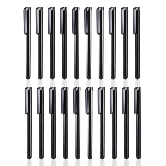 ZheElen 20pc/40pcs Wear-resistant Capacitive Pen Exquisite Touch Screen Pens Convenient Stylus Pen Portable Universal Touch Pencil 20pcs