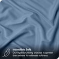 thumbnail image 2 of Bare Home Pillow Sham Set - Premium 1800 Collection - Double Brushed - Queen, Coronet Blue, 2 of 7