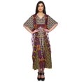 thumbnail image 1 of Moomaya Kaftan de Plage, Paréo de Bikini, Robe Longue Maxi Caftan pour Femmes, 1 of 6