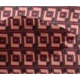 thumbnail image 4 of oneOone Viscose Chiffon Fabric Square & Floral Block Printed Craft Fabric BTY 42 Inch Wide, 4 of 4