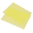 thumbnail image 1 of Couverture de Présentation Reliure, Protège-Feuille A5 pour Cahier Jaune, 1 of 8