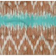 thumbnail image 4 of oneOone Tissu Popeline Sergé Coton Bio Chevron Ikat Imprimé 1 Yard 42 Pouces de Large, 4 of 4