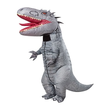 Costume Gonflable Indominus Rex Rebirth de Jurassic World pour Adultes par Rubies, Unisexe