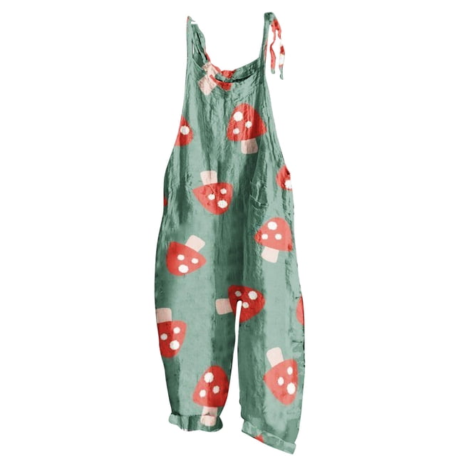 XZNGL Womens Rompers and Jumpsuits for Summer Women Ladies Printed Summer Sleeveless Backless Loose Long Playsuits Rompers Jumpsuit Long Sleeve Jumpsuit for Women Long Sleeve Romper for Women