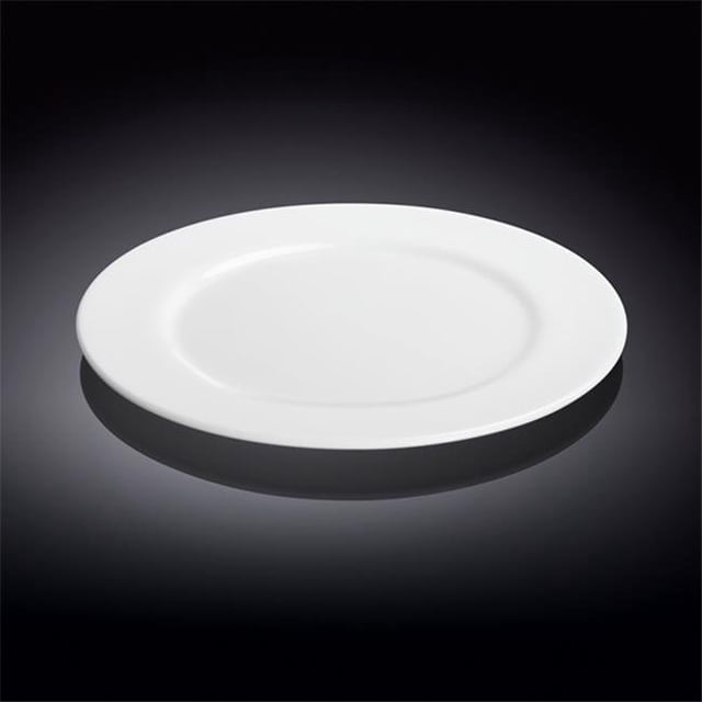 Wilmax 991179 Assiette de Souper Professionnelle de 9 Po, Blanche - Lot de 36